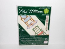 Elsa Williams Have A Seat Chairs Cross Stitch Kit NEW 5 x 26" Wall Hanging