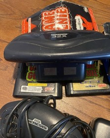 Sega MK-1631 Genesis Console Controllers 32X Extender SG Fighter Game Genie ++
