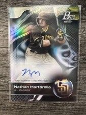 2023 Bowman Platinum - Top Prospects Nathan Martorella #TOP-8 Autographs (AU,...