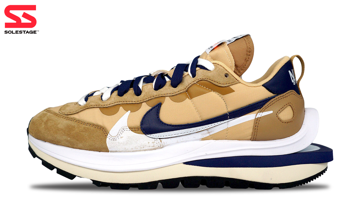 Size 10.5 - Nike VaporWaffle x Sacai Tan Navy for sale online | eBay