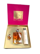 LANCOME LA VIE EST BELLE 100ML PARFUME SPRAY- PARUME FLUID 4ML-BODY LOTION SET