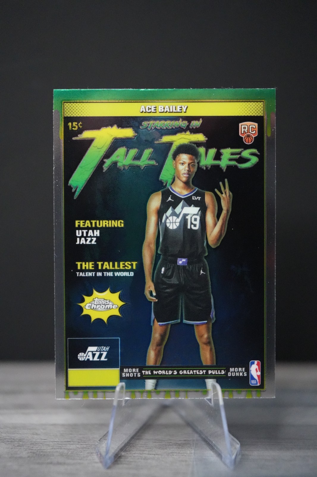 2025-26 Topps Chrome Basketball Ace Bailey Tall Tales Rookie