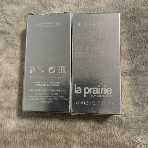 Lot of 2 La Prairie Skin Caviar Luxe Cream Sleep Mask Remastered With Caviar - Picture 10 of 11