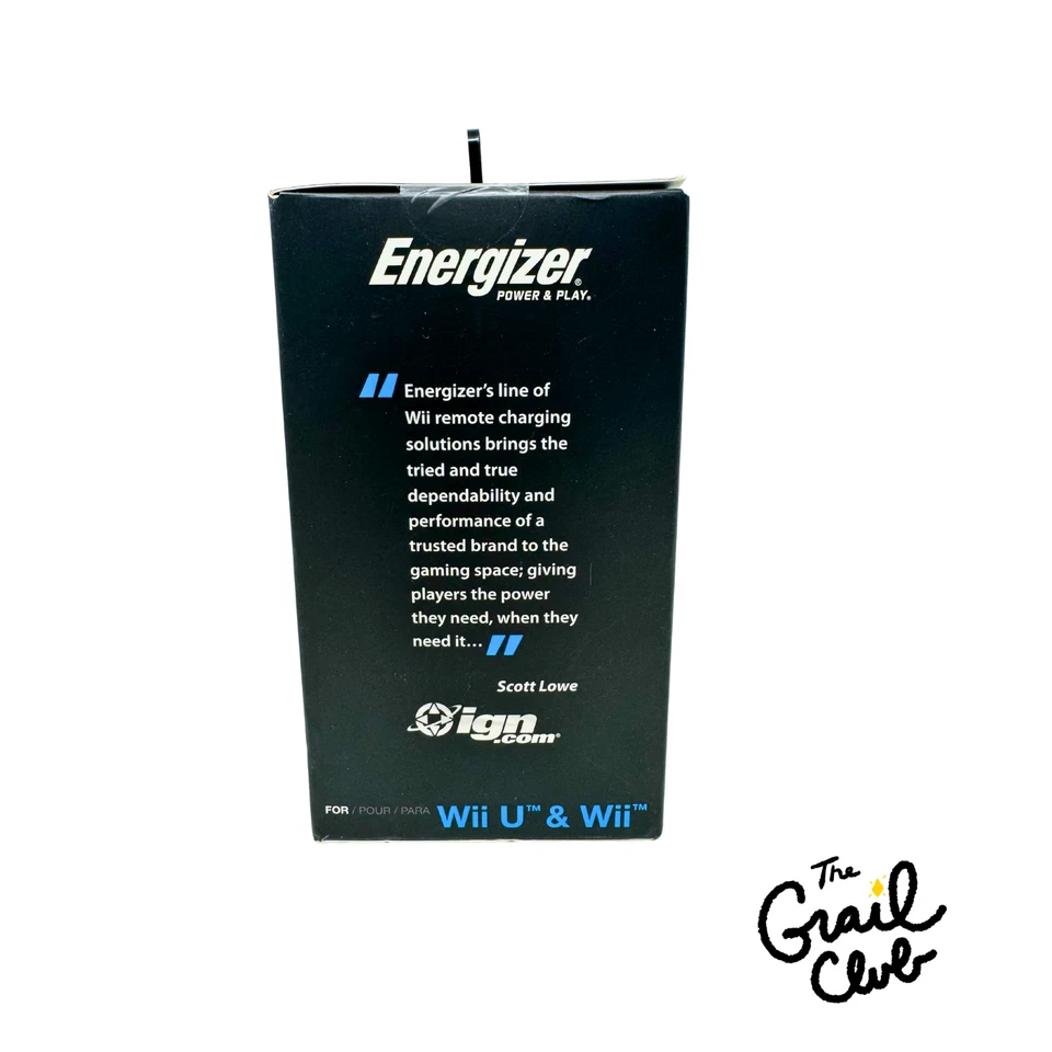 Energizer 3x Charging System PL-8507 Controller Charger For Nintendo Wii U & Wii - Image 3 of 4