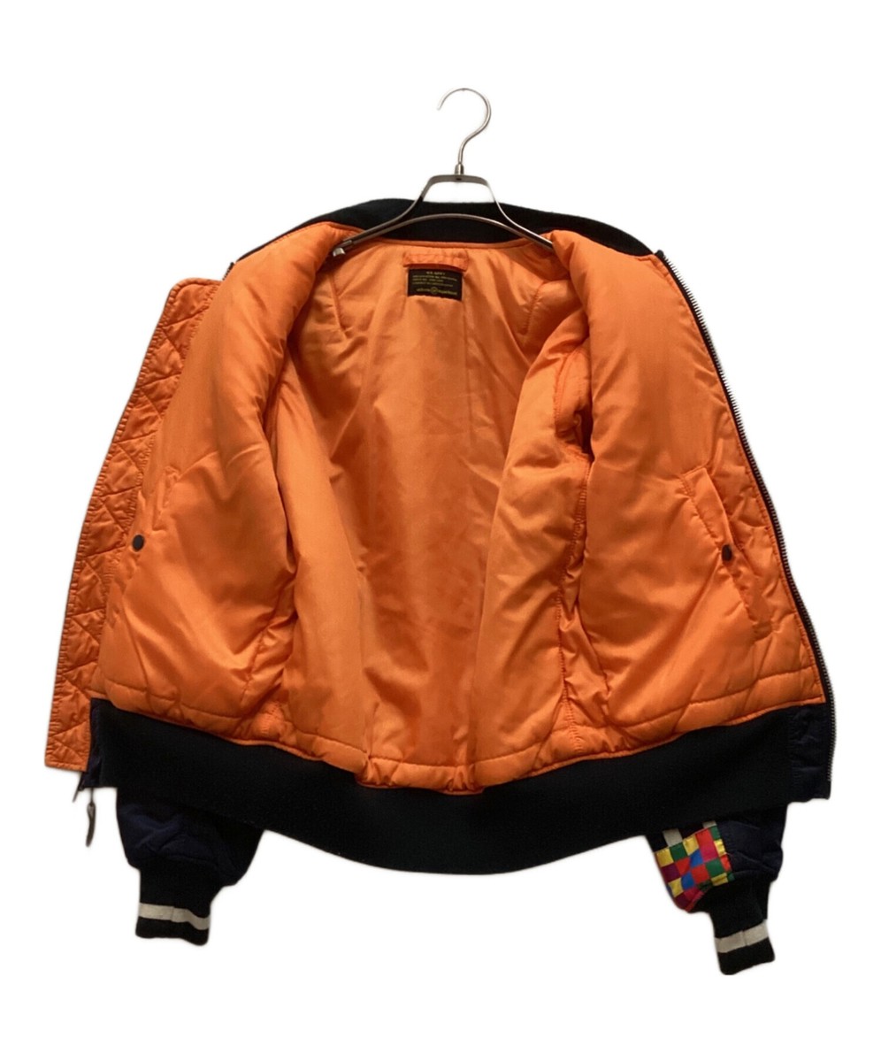 uniform experiment × ALPHA × FRAGMENT DESIGN MA-1 jacket uniform experiment × ALPHA × FRAGMENT DESIGN MA-1 jacket