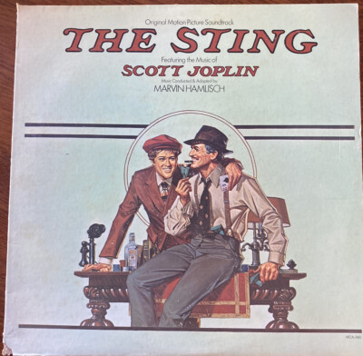 THE STING/Original Soundtrack (1973; MCA Records MCA-390)