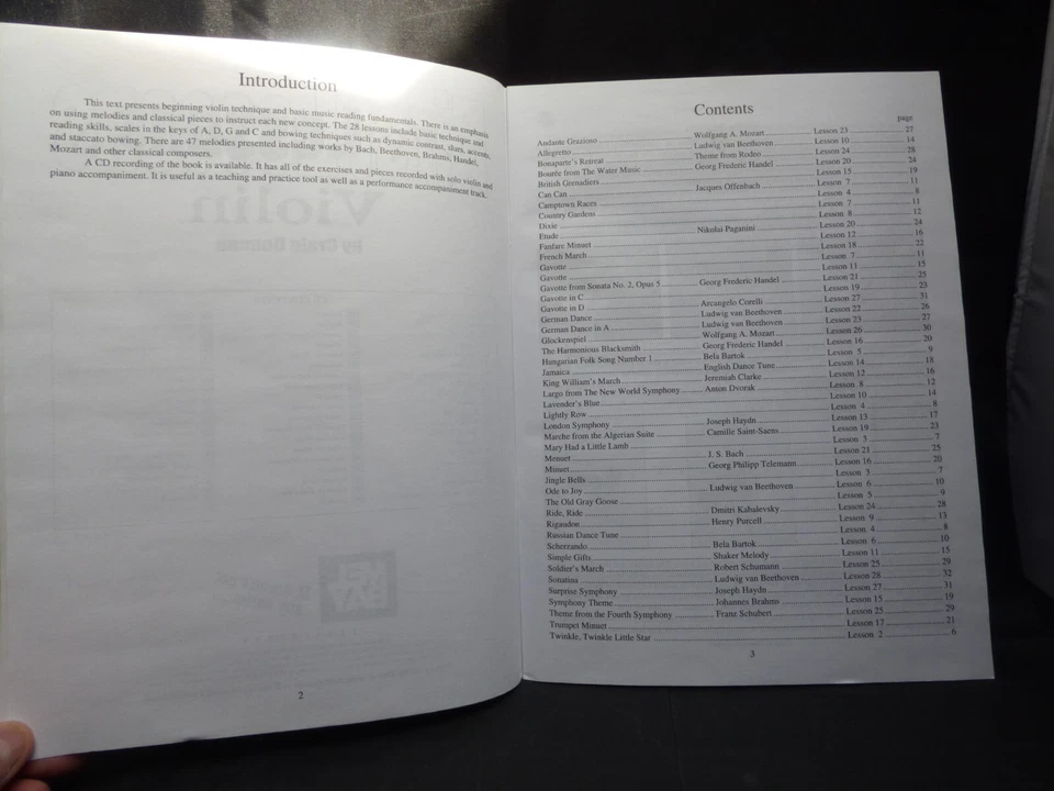 Mel Bay. First lessons Violin. Includes CD & DVD. A4 Size. 32 Page. Really Easy. - Image 3 of 3