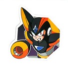 Nintendo Mega Man Rock Man Rush Rock and Roll Anime Water Resistant Sticker