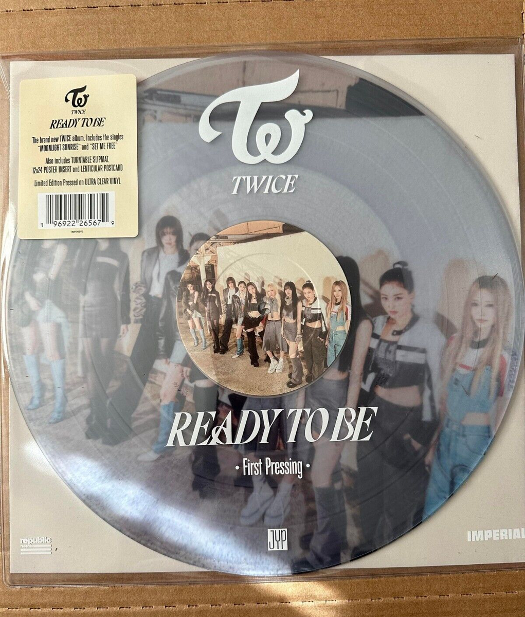 【新品未開封】TWICE READY TO BE レコード Twice READY TO BE (D2C Exclusive Ultra Clear Vinyl) Limited