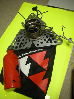 Working MSR XGK II Multi-Fuel Camping Stove (c. 1982)