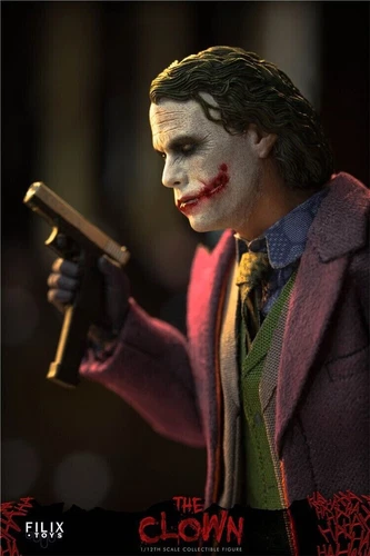 FILIX TOYS FX004 1/12 Joker Heath Ledger 6" Action Figure in stock - Picture 3 of 24