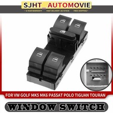 Electric Power Window Switch For VW Golf MKV Amarok S1B Jetta Passat 2003-2021