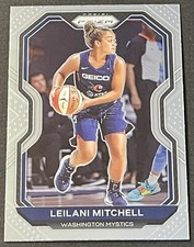2021 Panini Prizm WNBA LEILANI MITCHELL Washington Mystics BASE CARD #3