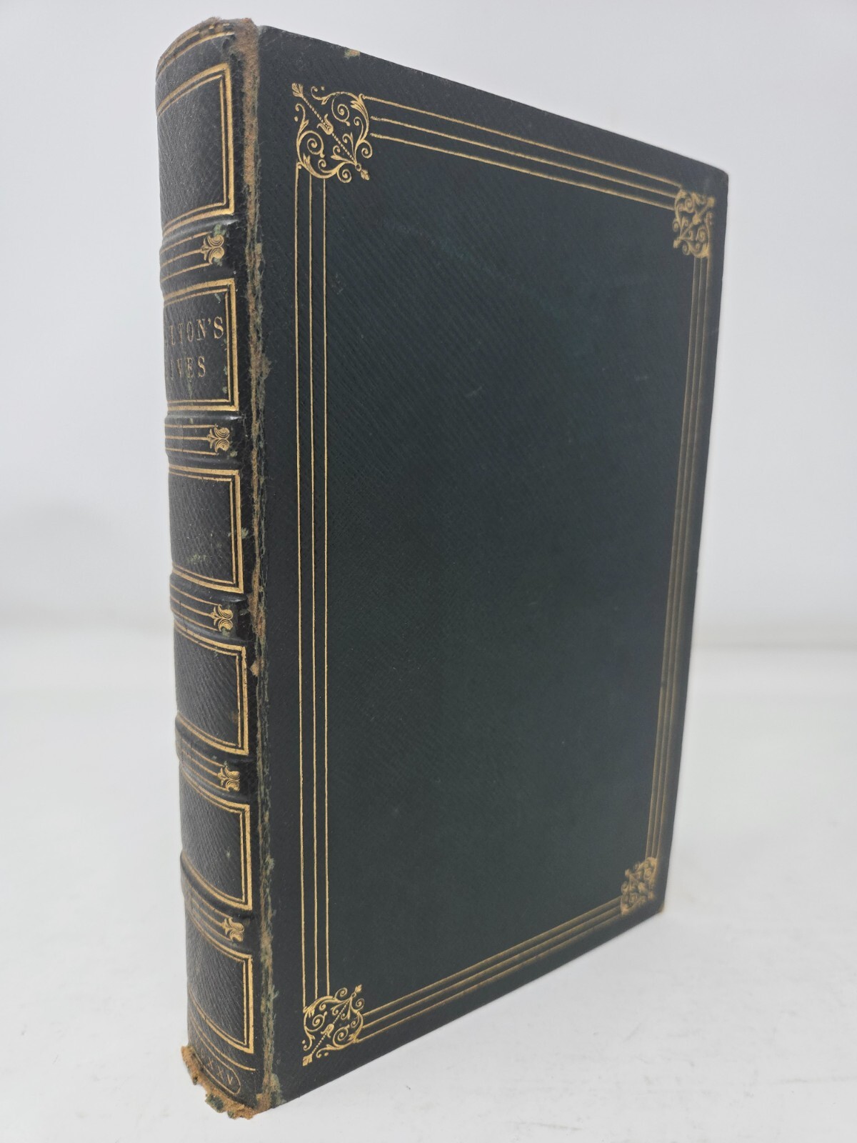 Walton's Lives 1825 John Major Press w/ Roosevelt Bookplate, Fine Binding
