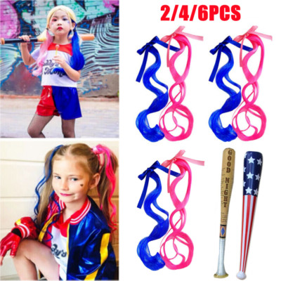 Aufblasbare Baseball Bat Perücke für Harley Quinn Suicide Halloween Fancy Kleid