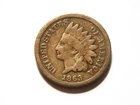 1863 VG *Copper Nickel* Indian Head Cent,  Nice Vintage CN Coin to collect