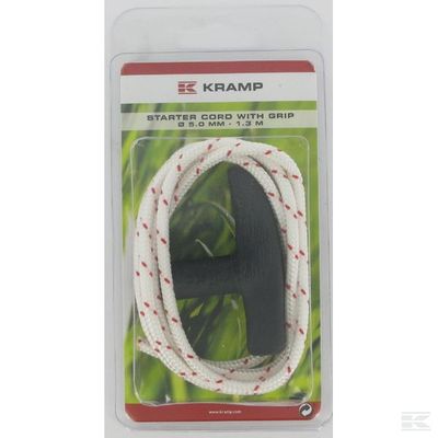 Starterseil 5mm x 1,3m für Handstarter Rasenmäher Motorsäge KR550013G