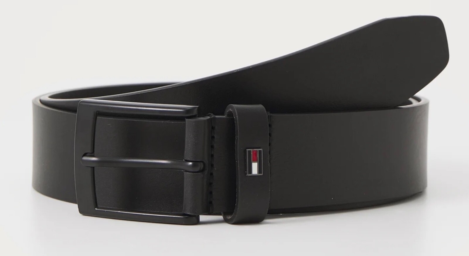 TOMMY Hilfiger ISquare Buckle Leather Belt Size 90CM  RRP £45.00