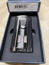 Xikar HP3 Quad Jet Flame Table Top Cigar Lighter - Gunmetal G2 - New