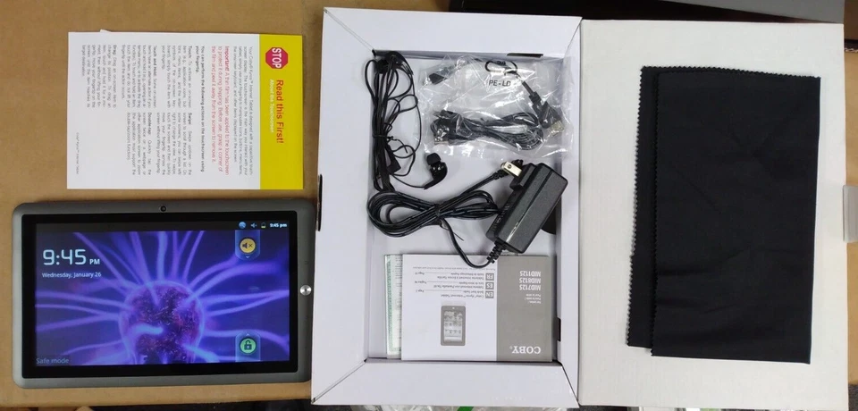 Coby Kyros 10.1-Inch Android 4GB Internet Tablet, Wi-Fi, Touchscreen- Silver - Image 3 of 4