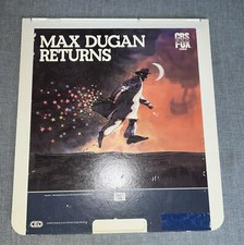 Max Dugan Returns - CED SelectaVision Videodisc, 1983 Comedy.