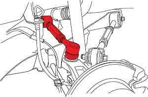 Brazo trasero SPC con rótula pieza 67095 para Acura TL 2004-2008 Foto 2 de 2