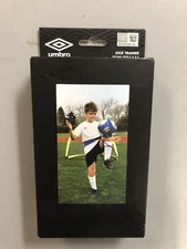 UMBRO Solo Kick Trainer Soccer Trainer - Black/Blue New Nwt