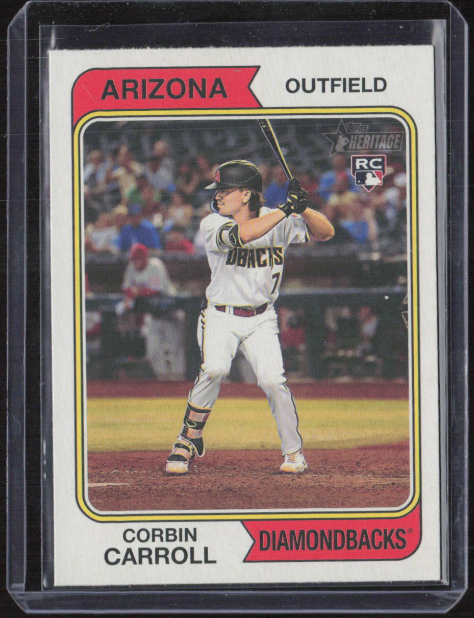 2023 Topps Heritage #209 Corbin Carroll