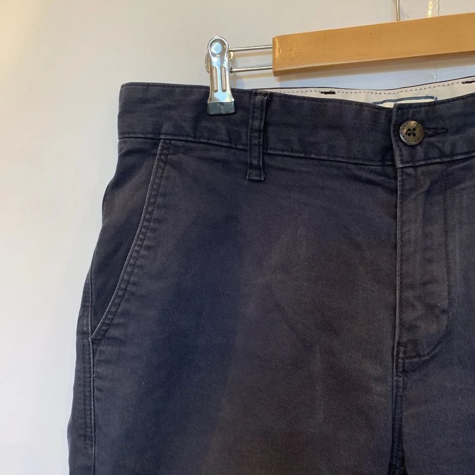 Шорты мужские Tommy Jeans Chino размер W31 синие с карманами 100% хлопок - Изображение 3 из 4