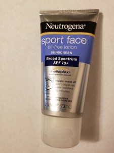 neutrogena sport face sunscreen