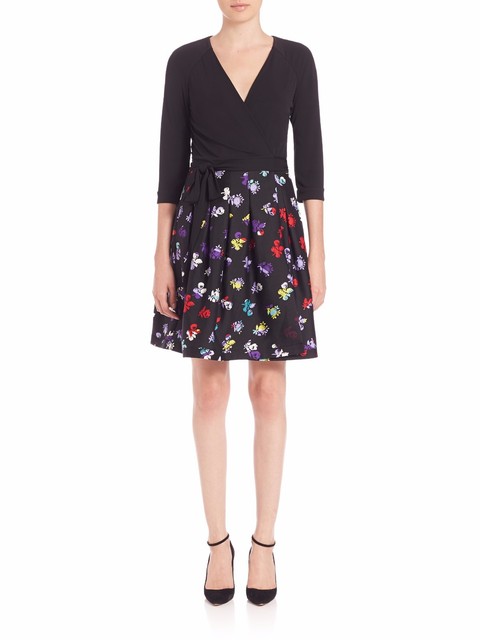 dvf jewel wrap dress