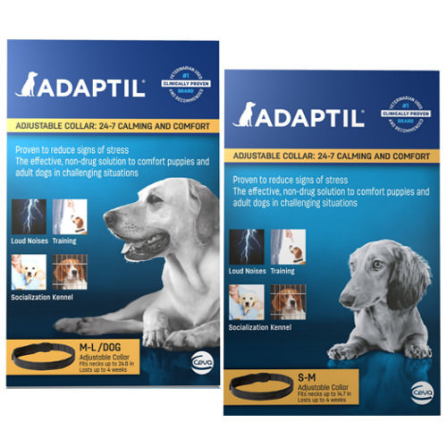 ADAPTIL (DAP) Dog Appeasing Pheromone Collar Storm Anxiety Stress