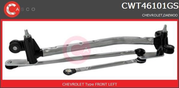 Tringlerie d'essuie-glace avant pour Chevrolet Matiz de ville
