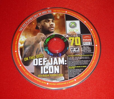 Official Xbox Magazine Xbox 360 Demo Disc #70 Def Jam Icon