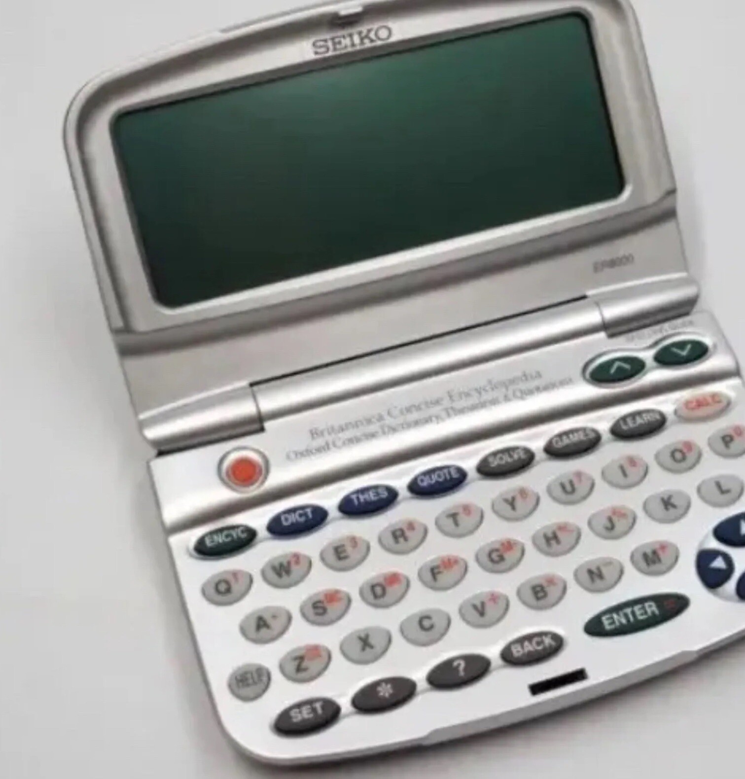 Seiko Britannica Concise Encyclopedia Plus Dictionary Thesaurus ER8000