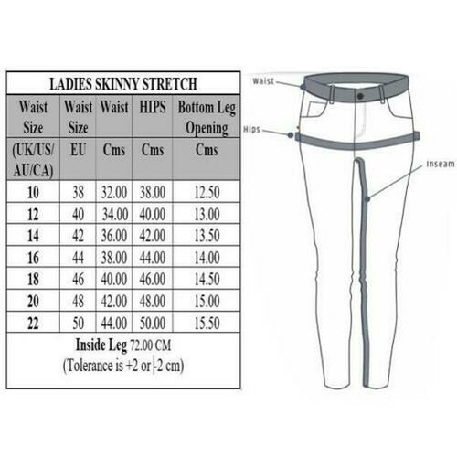 jeans size 8 to european