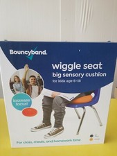 Wiggle Seat Big Sensory Cushion For Kids Age 6- 18 Orange 