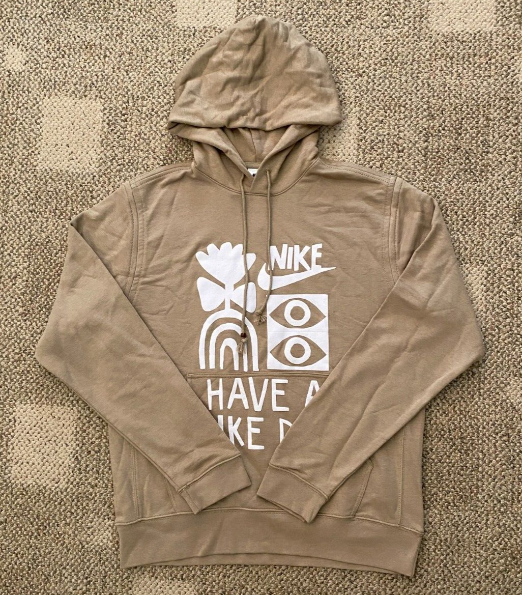 Hoodie Sweatshirt Have A NIKE Day French Terry Pullover DQ4171 $100 Men's Size M-image