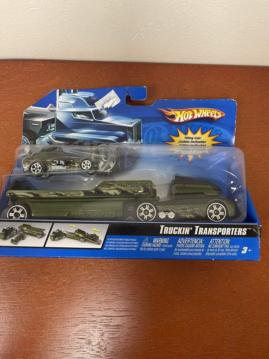 Hot Wheels Truckin' Transporters 2006 DieCast Vehicle and Truck