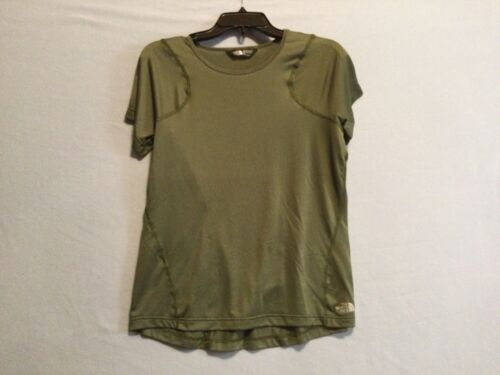 The North Face Shirt Damen Flash Dry Polyester Grün Large Athletic