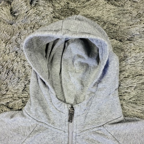 Nike Air Jordan Hoodie Youth Large 12-13 Years Gray Jumpman Embroidered Full-Zip - Picture 10 of 17