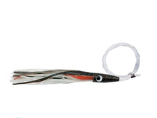 C&H WAHOO WACKER LURE, BLACK/RED CH-WRC-99