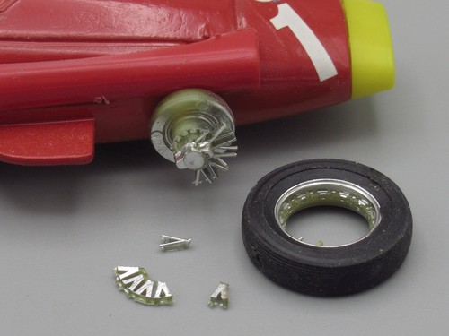 Voiture Maserati 250F n°1 1957 abimée - Brumm - Picture 4 of 4