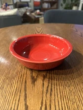 Fiestaware Scarlet Red Medium Soup Bowl 6 7/8”