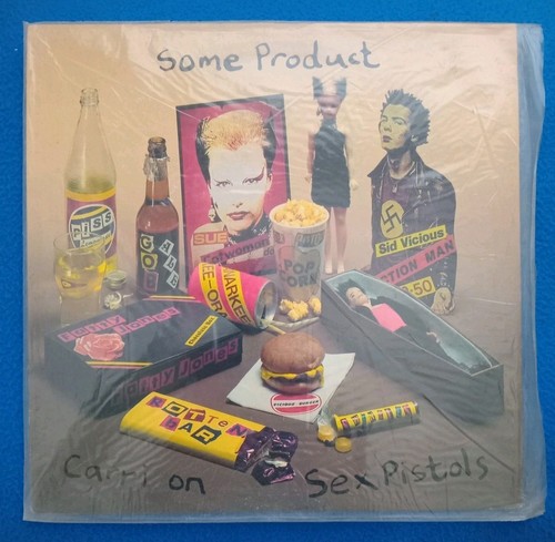 SEX PISTOLS - SOME PRODUCT CARRI ON SEX PISTOLS UK 1st Press LP VR2 A1/B1 - Picture 2 of 20