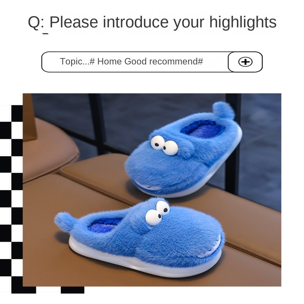 APL Ciabatte Antiscivolo in Cotone Famiglia Scarpe Casa Bambini