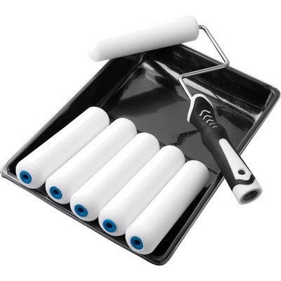 Paint Roller Set, Foam Roller Set, 6 Inches, High Density Foam Used with All ...