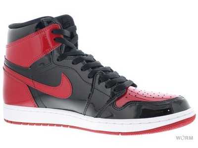 Size 9 - Jordan 1 Retro OG High Patent Bred for sale online | eBay