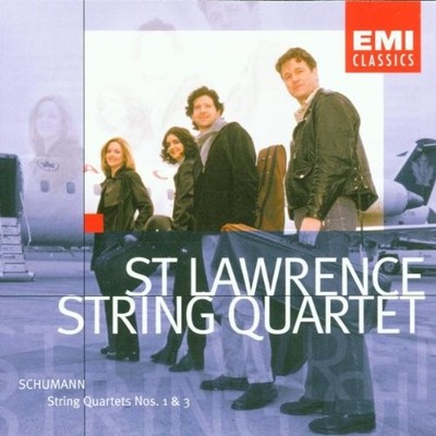 Schumann: String Quartets #1 in A minor, op.41/1 & 3 in A op. 41/3; St. Lawr...
