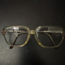 Luxottica Eyeglasses Rich Brownlite 135 Vintage Full Rim Italy Frame.